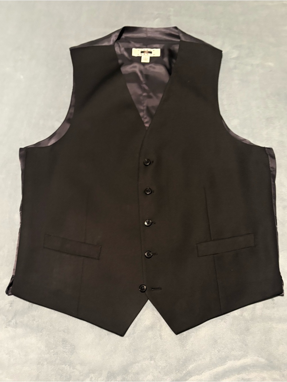 Joseph Abboud Black Suit Vest